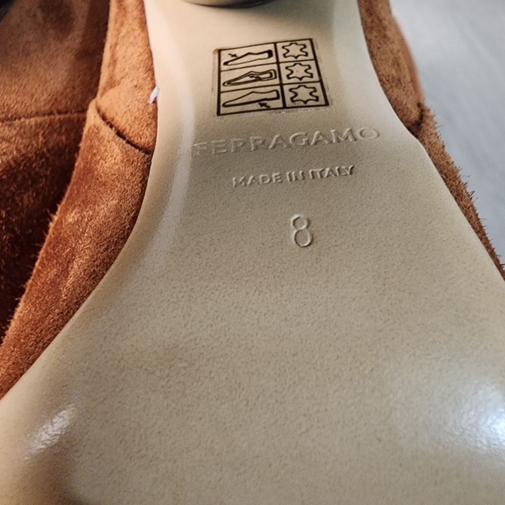 Ferragamo knee high boots - Picture 9 of 12